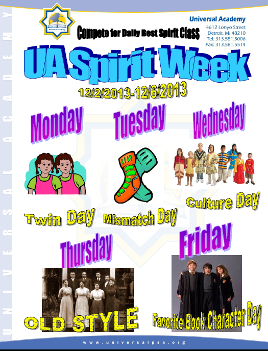Spirit Week 2013-2014